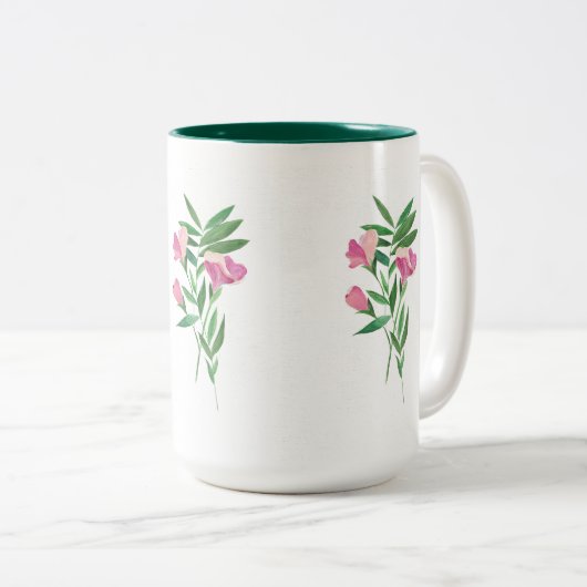 Tasse de pois doux (Devant droit)