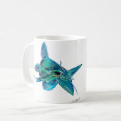 Tasse de poisson-chat bleu (Devant gauche)