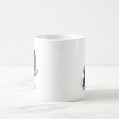 Tasse de poisson Koi céleste - Ligne d'art de luxe (Centre)