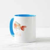 Tasse de poisson rouge (Devant gauche)