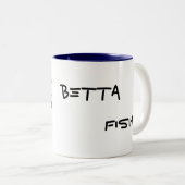 Tasse de poissons de Betta (Devant droit)