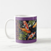 Tasse de poissons de Koi (Gauche)