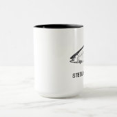 Tasse de poissons de truite à tête d'acier (Centre)