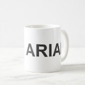Tasse de police d'Arial (Devant droit)