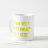 Tasse de politique énergétique (Devant gauche)
