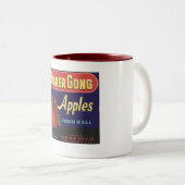 tasse de pommes de gong de dîner (Devant droit)