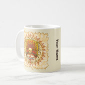 Tasse de pompier Bouclier de crâne (Devant gauche)