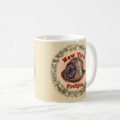 Tasse de pompier de New York (Devant droit)