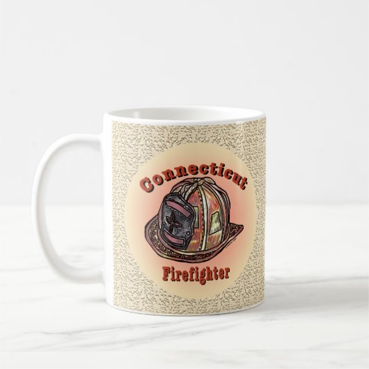 Tasse de pompier du Connecticut (Gauche)