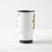 Tasse de pompier en bonhomme allumette avec échell (Centre)