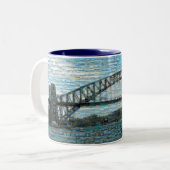 Tasse de pont de port de Sydney (mosaïque) (Devant gauche)