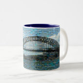 Tasse de pont de port de Sydney (mosaïque) (Devant droit)