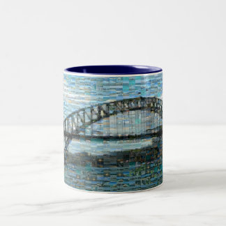 Tasse de pont de port de Sydney (mosaïque)