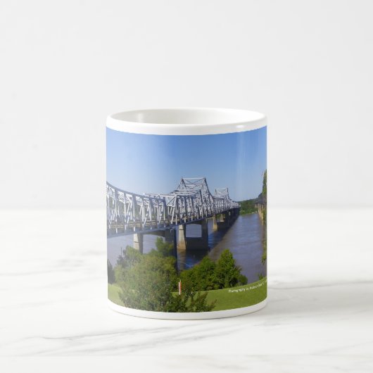 Tasse de pont du fleuve Mississippi (Centre)