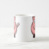 Tasse de porc de bande dessinée (Centre)