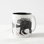 Tasse de porc-épic (Devant droit)