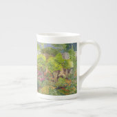 Tasse de porcelaine tendre d'aquarelle du jardin (Droite)