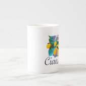 Tasse de porcelaine tendre de Ciao Amalfi (Devant)