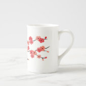 Tasse de porcelaine tendre de fleurs de cerisier (Droite)