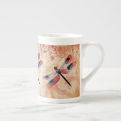 Tasse de porcelaine tendre de Flourish de (Droite)
