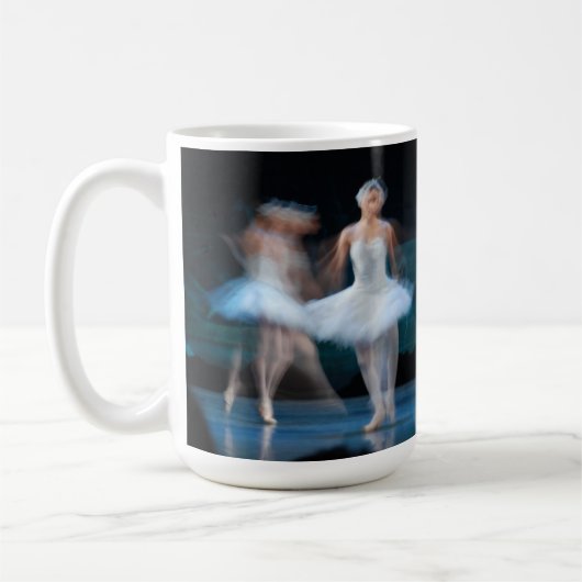 Tasse de porcelaine tendre de lac swan (Gauche)