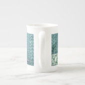 Tasse de porcelaine tendre de nation de Gansey (Dos)