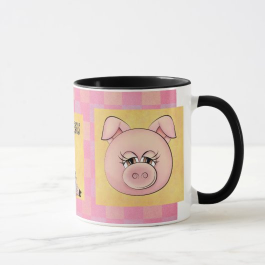 Tasse de porcs et de baisers (Droite)