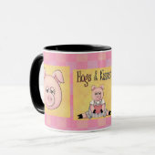 Tasse de porcs et de baisers (Devant gauche)