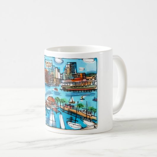 Tasse de port de Baltimore ! (Devant droit)