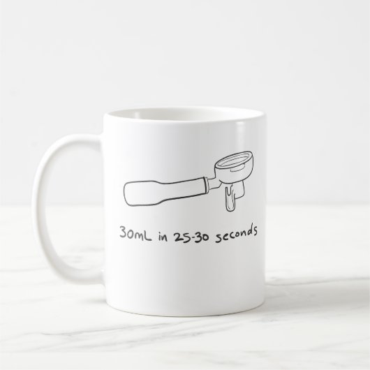 Tasse de Portafilter (Gauche)