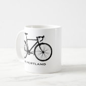 Tasse de Portland de vélo - vitesse simple (Devant gauche)