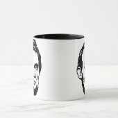 Tasse de portrait d'Abraham Lincoln (Centre)