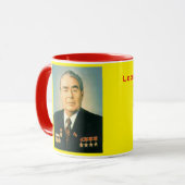 Tasse de portrait de Brezhnev* (Devant gauche)