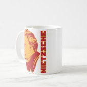Tasse de portrait de Frederich Nietzsche (Devant gauche)