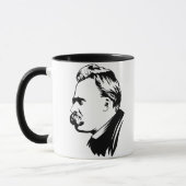 Tasse de portrait de Frederich Nietzsche (Gauche)