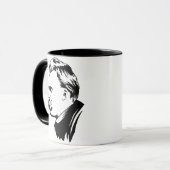 Tasse de portrait de Frederich Nietzsche (Devant gauche)