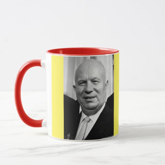 Tasse de portrait de Kruschev (Gauche)
