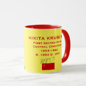 Tasse de portrait de Kruschev (Devant droit)