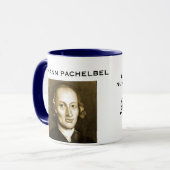 Tasse de portrait de Pachelbel (Devant gauche)
