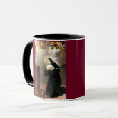 Tasse de portrait de Rita de saint (Devant gauche)