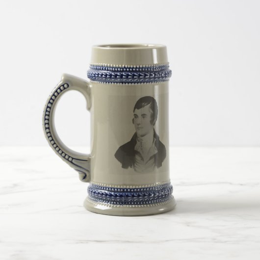 Tasse de portrait de Robert Burns (Gauche)