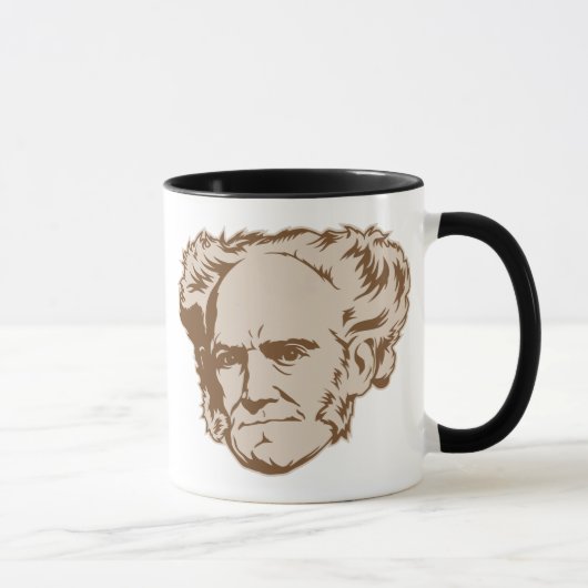 Tasse de portrait de Schopenhauer (Droite)