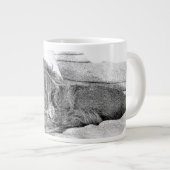 Tasse de portrait de Teckel hollandais (Devant droit)