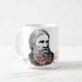 Tasse de Portrait-Signature de George MacDonald (Devant gauche)