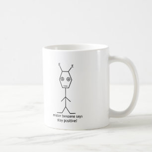 tasse de positif de séjour de benzène de Monsieur