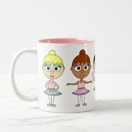Tasse de positions de ballet - ballerines (Gauche)