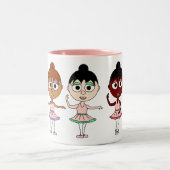 Tasse de positions de ballet - ballerines (Centre)