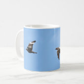 Tasse de positions de vol de pigeon (Devant gauche)