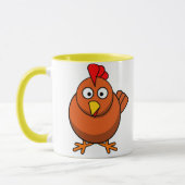 Tasse de poule de poulet (Gauche)