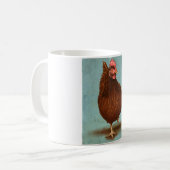 Tasse de poule de rouge d'île de Rhode (Devant gauche)